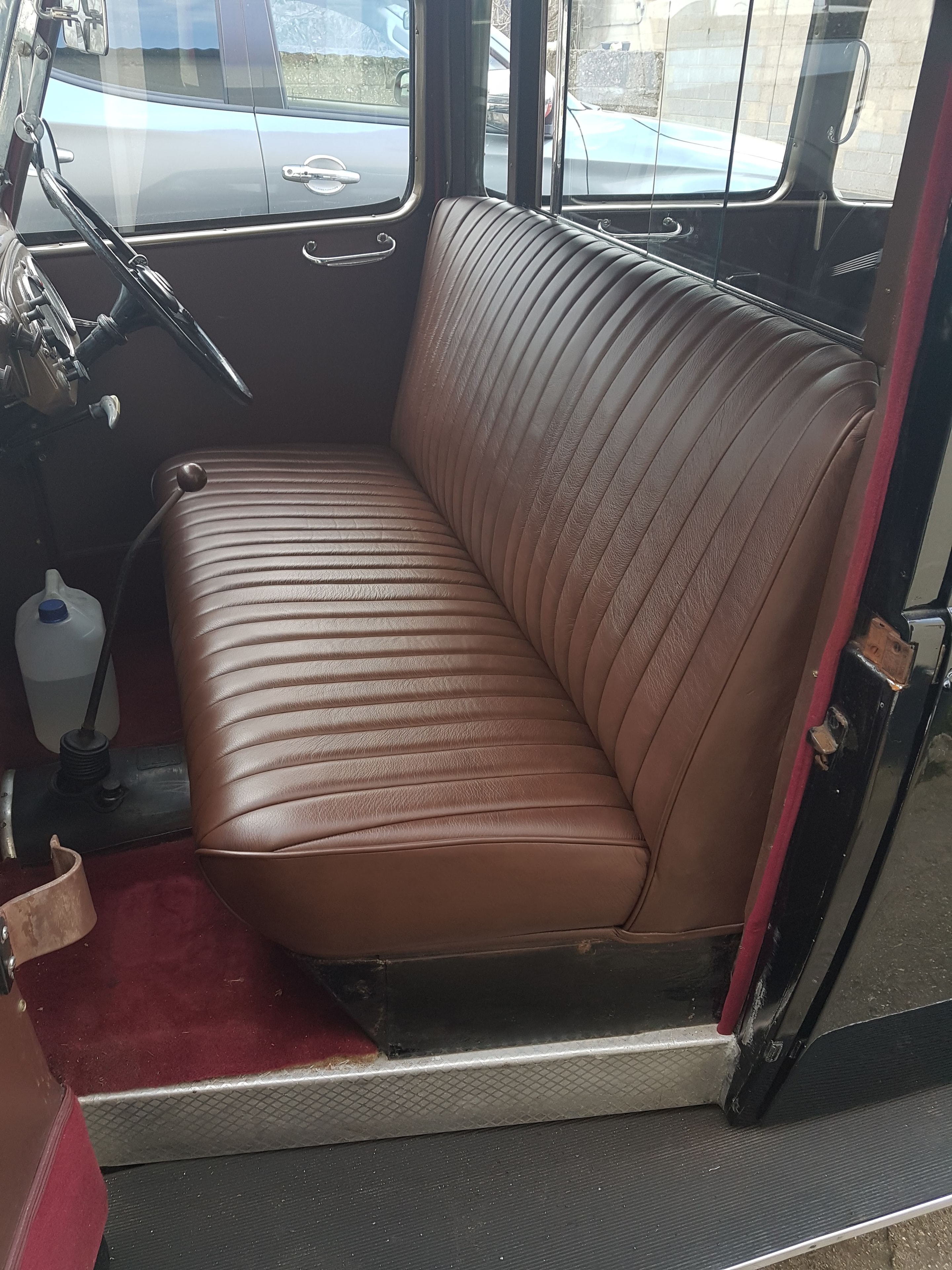 Classic car interior