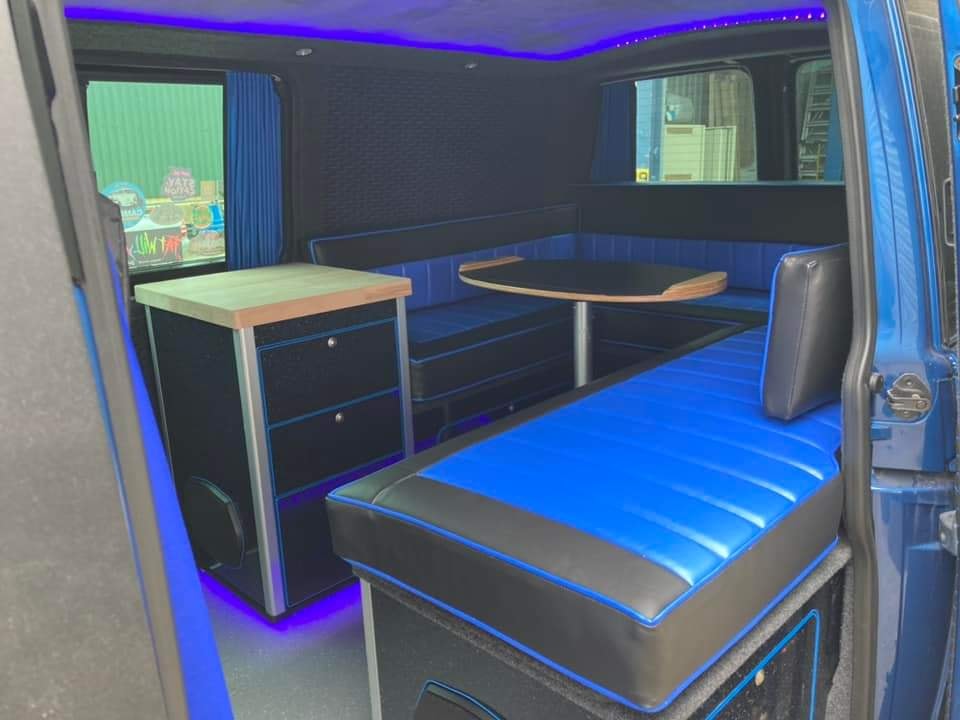 VW campervan interior